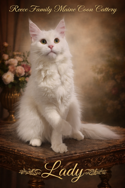 maine coon cat queen Maine coon cat female queen